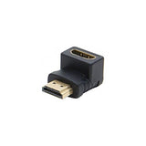 Adaptateur hdmi or m/f coude 90° - modèle A