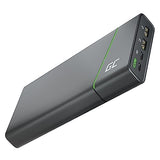 Green Cell PowerPlay Ultra banque d'alimentation électrique Lithium-Ion (Li-Ion) 26800 mAh Graphite