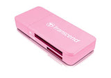 TRANSCEND TS-RDF5R Transcend card reader USB 3.1 Gen 1 SD/microSD pink