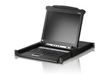Aten CL1016M console LCD 17 simple rail KVM 16 ports VGA/USB-PS2