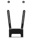 FLEXSON- Support TV pour Sonos BEAM -noir