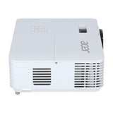 ACER H5386BDi DLP 720p 1280x720 16:9 4500 ANSI Lumen 20.000:1 35DB HDMI VGA RCA USB A wireless projection white