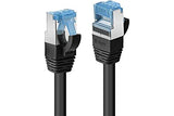LINDY Cat.6A S/FTP LSOH Black 1m Patchcable