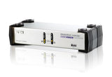 Aten CS1742 KVM 2 Ports VGA/USB Dual Screen + Audio
