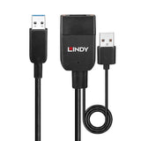 LINDY 35m Hybrid USB 3.2 Gen 2 Type A Cable