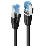 LINDY Cat.6A S/FTP LSOH Black 10m Patchcable