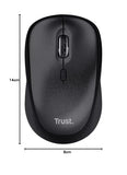 TRUST Souris sans fil TM-201 - Noire