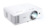 ACER S1386WHn videoprojector DLP 3D WXGA 3600lm 20000:1 HDMI RJ45 short throw 0.5 m