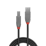 LINDY Câble USB 2.0 type A vers B Anthra Line 2m