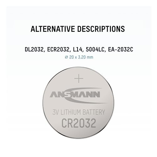 ANSMANN Pile lithium 5020122 CR2032 blister de 1