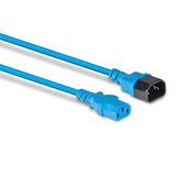 LINDY 0.5m IEC Extension Lead Blue