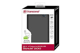 TRANSCEND Kit Boîtier vide pour 2.5p SSD/Disque Dur USB 3.1 Gen 1