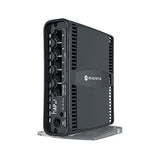 Mikrotik hAP ax2 routeur sans fil Gigabit Ethernet Bi-bande (2,4 GHz / 5 GHz) Noir