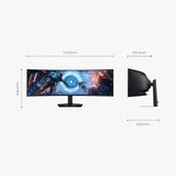 SAMSUNG Odyssey G91F LS49FG912 49p DWQHD VA Screen Gaming 144Hz 1m 350cd/m2