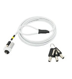 MOBILIS Câble de sécurité Tête Fine avec Verrou à Clé pour Encoche Nano