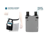 MOBILIS Étui de smartphone Holster 8-9 + Ceinture + Passant + Poche accessoires