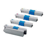 OKI C331 cartouche de toner magenta capacité standard 2.000 pages pack de 1