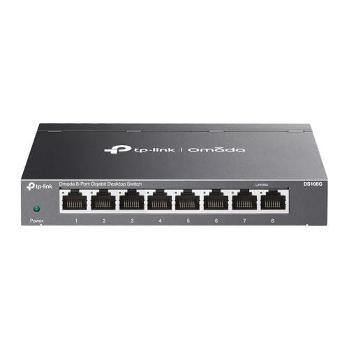 TP-LINK DS108G Switch métal 8 ports Gigabit