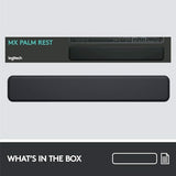 LOGITECH MX Palm Rest Keyboard wrist rest grey