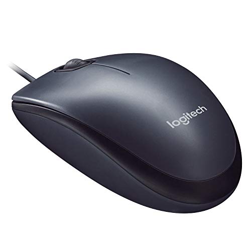 Logitech Mouse M90 souris Bureau Ambidextre USB Type-A Optique 1000 DPI