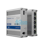 Teltonika RUT300 Routeur connecté Fast Ethernet Bleu, Métallique
