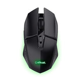 TRUST Souris gaming sans fil FELOX rétroéclairée - Noire