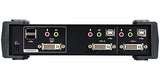 Aten CS1762A KVM DVI / USB + Audio - 2 ports avec cables
