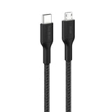 BELKIN USB-C TO M-USB 2.0 BRAIDED PCR 1M BLACK