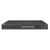 PLANET GS4210-16T2S Switch Niv.2 16P Gigabit & 2 SFP