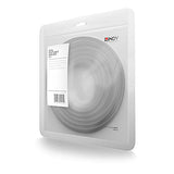 LINDY Cat.6 U/FTP Flat Patch Cable Grey 2m