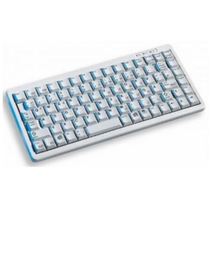 CHERRY Clavier miniature G84-4100 AZERTY USB + PS2 gris