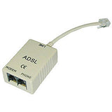 LINDY ADSL-Splitter 3x RJ-11 for DSL via analog or ISDN