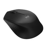 LOGITECH M280 Mouse right-handed optical 3 buttons wireless 2.4 GHz USB wireless receiver black