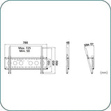 AAVARA Support mural EF6540 inclinable pour écrans 32-60