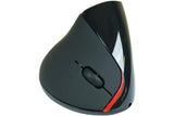 Souris verticale sans fil noire