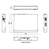 Hikvision DS-7608NXI-K1(D) NVR 8 canaux 1U K Series AcuSense 4K