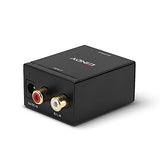 LINDY Phono to TosLink Optical & Coaxi Convert analogue audio to a digital audio signal