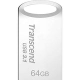 Cle USB 3.0 TRANSCEND JetFlash 710 - 64Go Gris