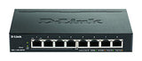 D-Link DGS 1100-08PV2 - Switch - Smart - 8 x 10/100/1000 (PoE) - Desktop - PoE (64 W)