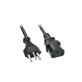 LINDY IEC-Mains lead 3m Swiss Plug to IEC C13