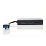 TARGUS Concentrateur USB 3.0 - 3 Ports + 1 Port Gigabit Ethernet - Noir
