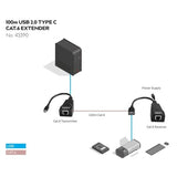 LINDY 100m USB 2.0 Type C Cat.6 Extender