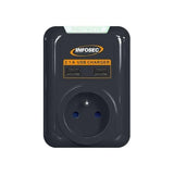 INFOSEC Prise S1 USB NEO parafoudre 1 prise