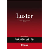 CANON 260G/M2 A3 20 feuilles pack de 1 luster paper