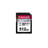 TRANSCEND 512Go SD Card UHS-I U3 A2 Ultra Performance