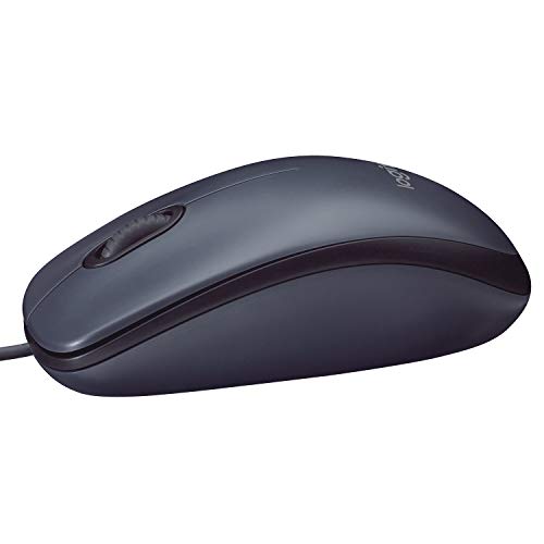 Logitech Mouse M90 souris Bureau Ambidextre USB Type-A Optique 1000 DPI