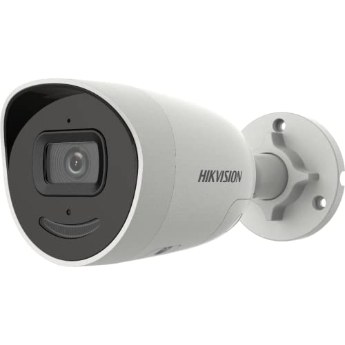 Hikvision DS-2CD2086G2-IU/SL(2.8mm)(C) 4 K AcuSense Strobe Light and Audible Warning Fixed Bullet Network Camera