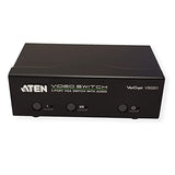Commutateur 2 PORTS vga + audio+ RS232 aten VS0201 300MHz