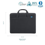MOBILIS Sacoche Compacte Trendy pour ordinateur 12.5-14 - 35% Recyclé - Noir