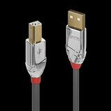 LINDY 7.5m USB 2.0 Type A/B Cable Cromo Line 480Mbit/s